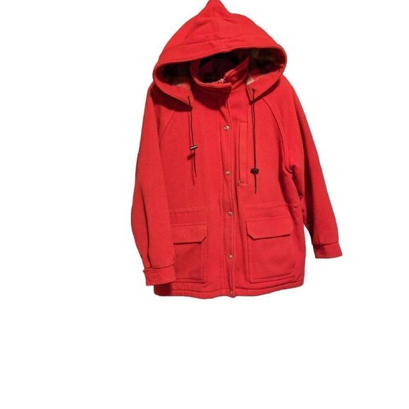 Vintage WOOLRICH coat in excellent condition. Size L women's coat - Picture 1 of 6